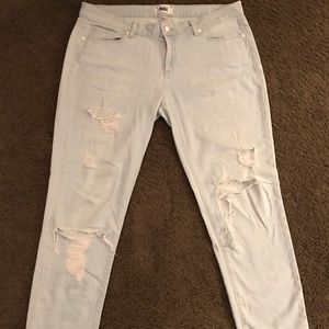 Paige Distressed Boyfriend Jeans